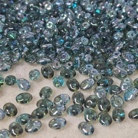 Superduo W60020 Twilight Aquamarine